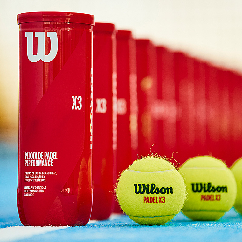 Wilson Padel X3 Balls