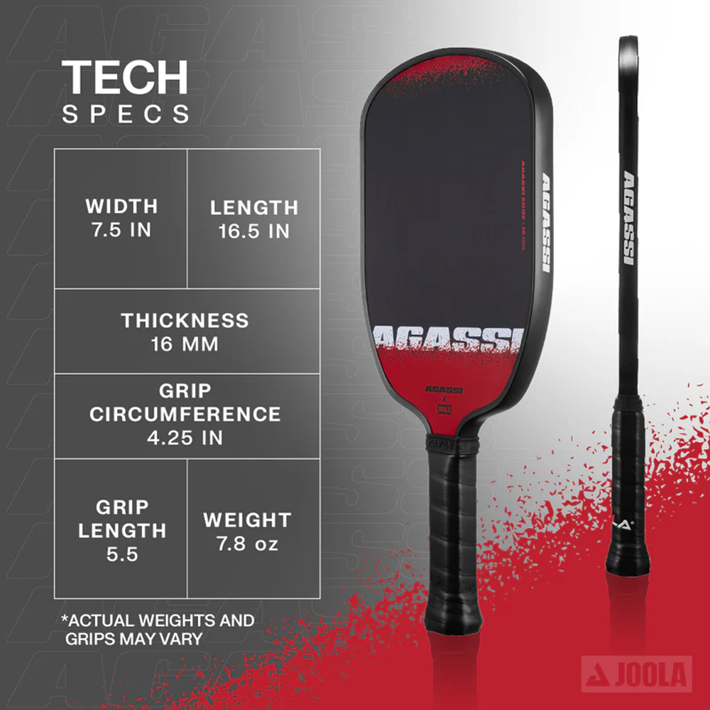 Joola Agassi Edge SS25 16mm