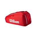 Wilson Super Tour 9 Pk Rojo