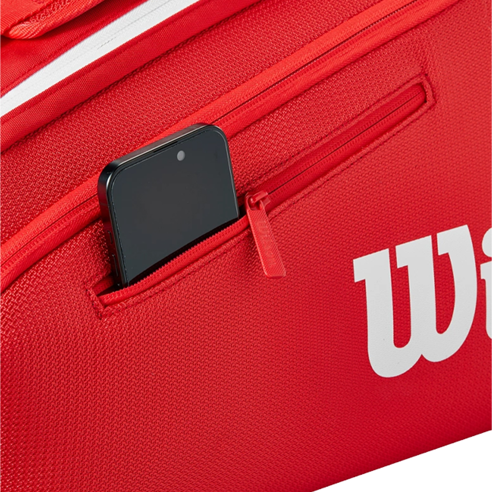 Wilson Super Tour 9 Pk Rojo