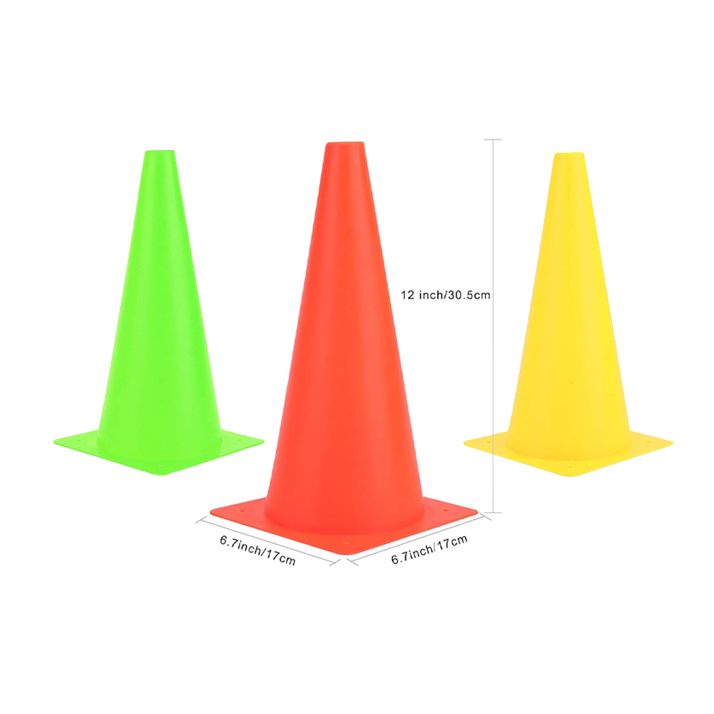 Docena de conos de 12" (color variado)
