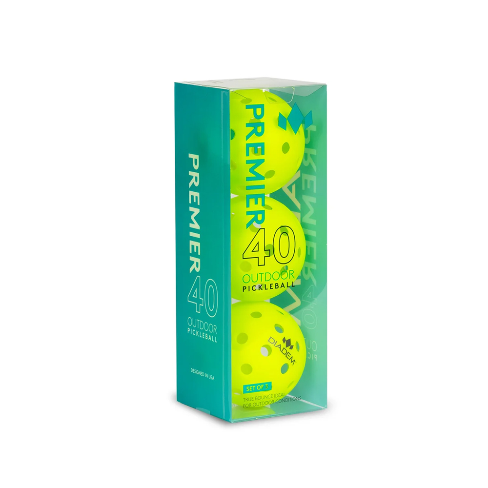 Diadem Official Pickleball Neon (3-pack)