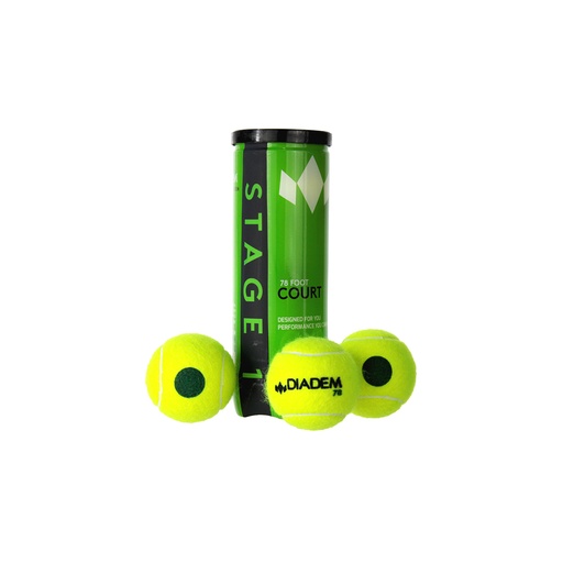 [BALL-CASE-GREEN-1] Diadem Pelotas Punto Verde