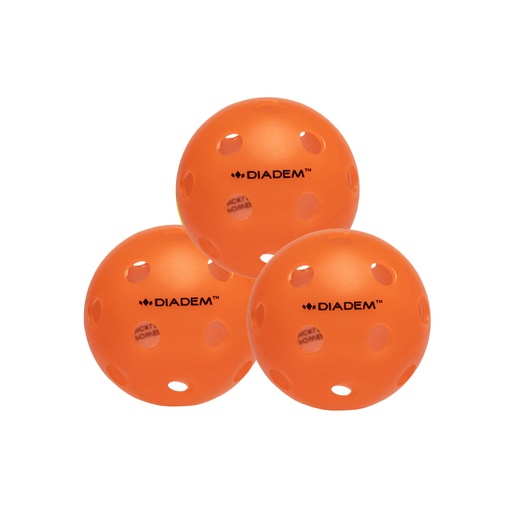 Diadem Pelota de Pickleball Premium para interior (3-pack)