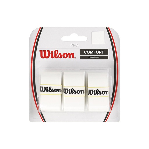 [WRZ4014WH] Wilson Pro Overgrip (3 u.)